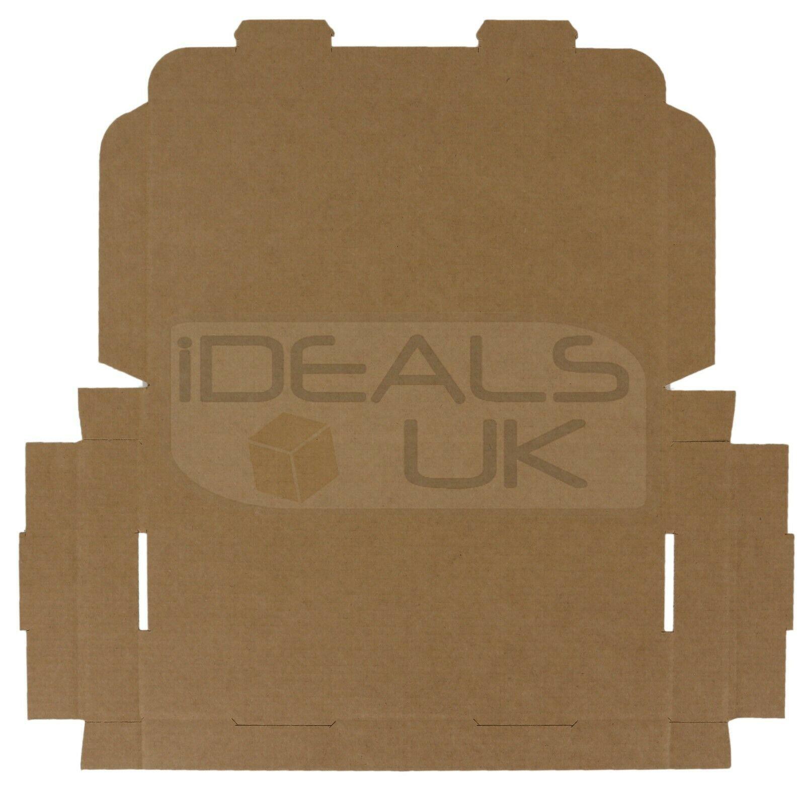 DL Size Large Letter Box 220 x 117 x 22mm Brown TABS iDEALS UK PACKAGING ONLINE STORE