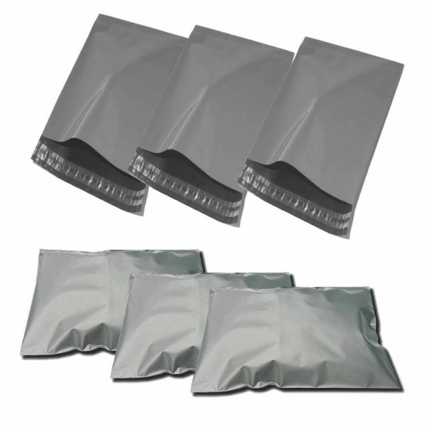 Strong Poly Mailing Postage Packing Self Seal Parcel Grey Plastic Mail Bags 100 