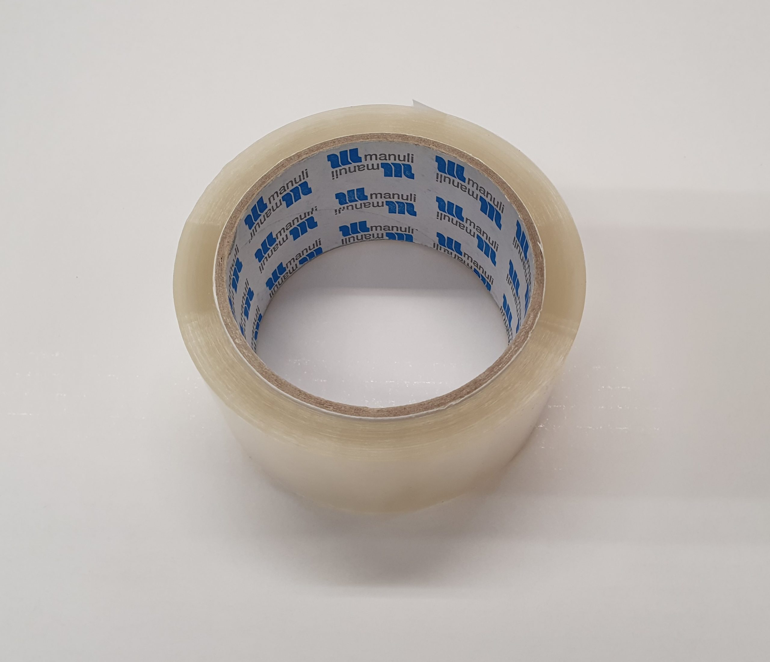 CLEAR 48mm x 66m Acrylic Low Noise Tape Manuli iDEALS UK PACKAGING