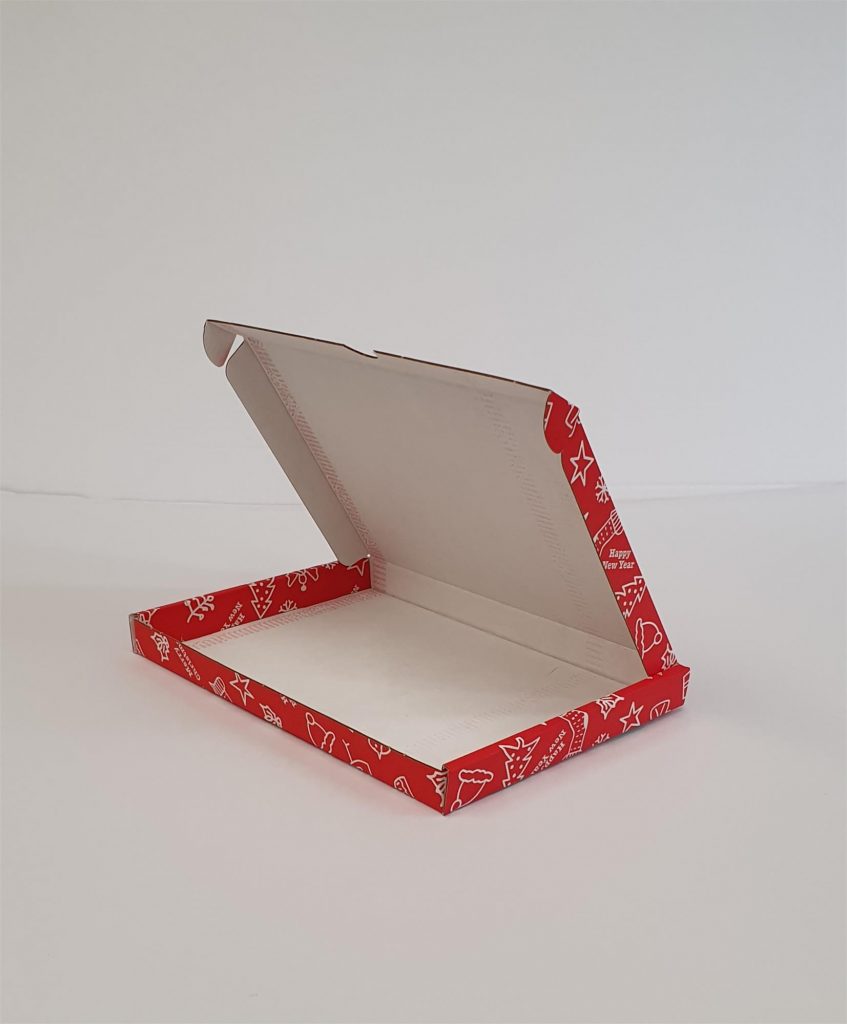 CHRISTMAS/NEW YEAR PRINTED GIFTING Cardboard Folding Lid Postal