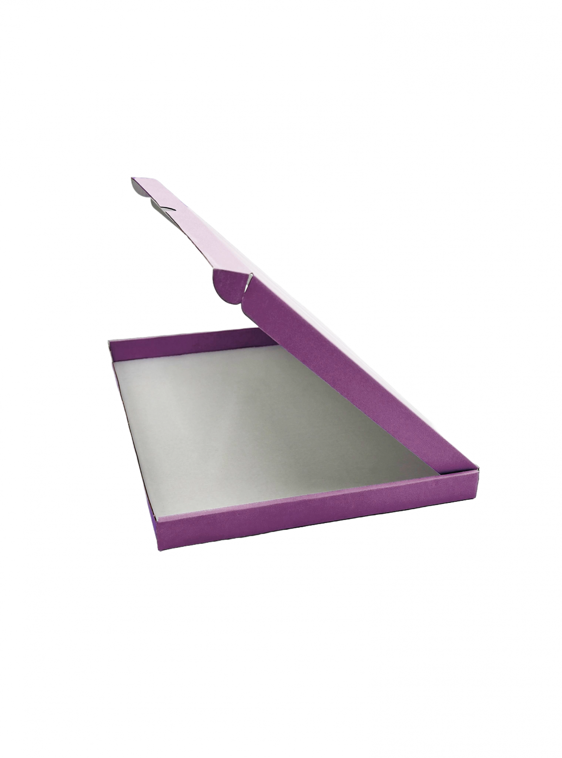 PURPLE C4 A4 Size Large Letter Box - 326 x 227 x 20mm