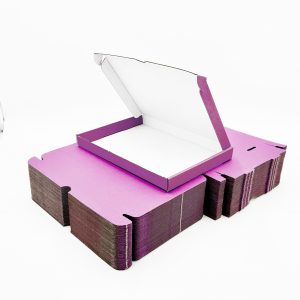 PURPLE C5 A5 Size Large Letter Box - 229 x 159 x 20mm