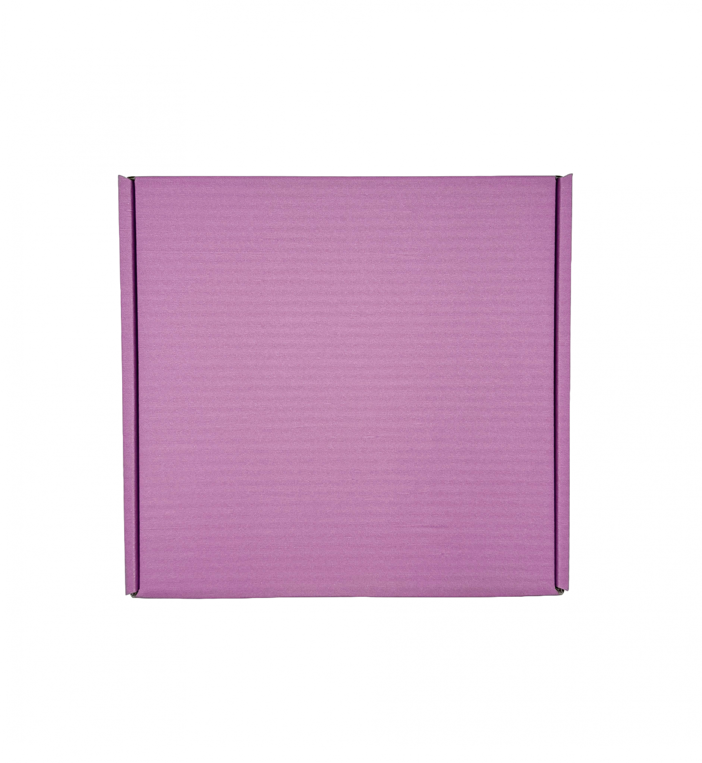 PURPLE DIE CUT PARCEL B-Flute - 250 x 250 x 75mm (10''x10''x3'') - Image 4