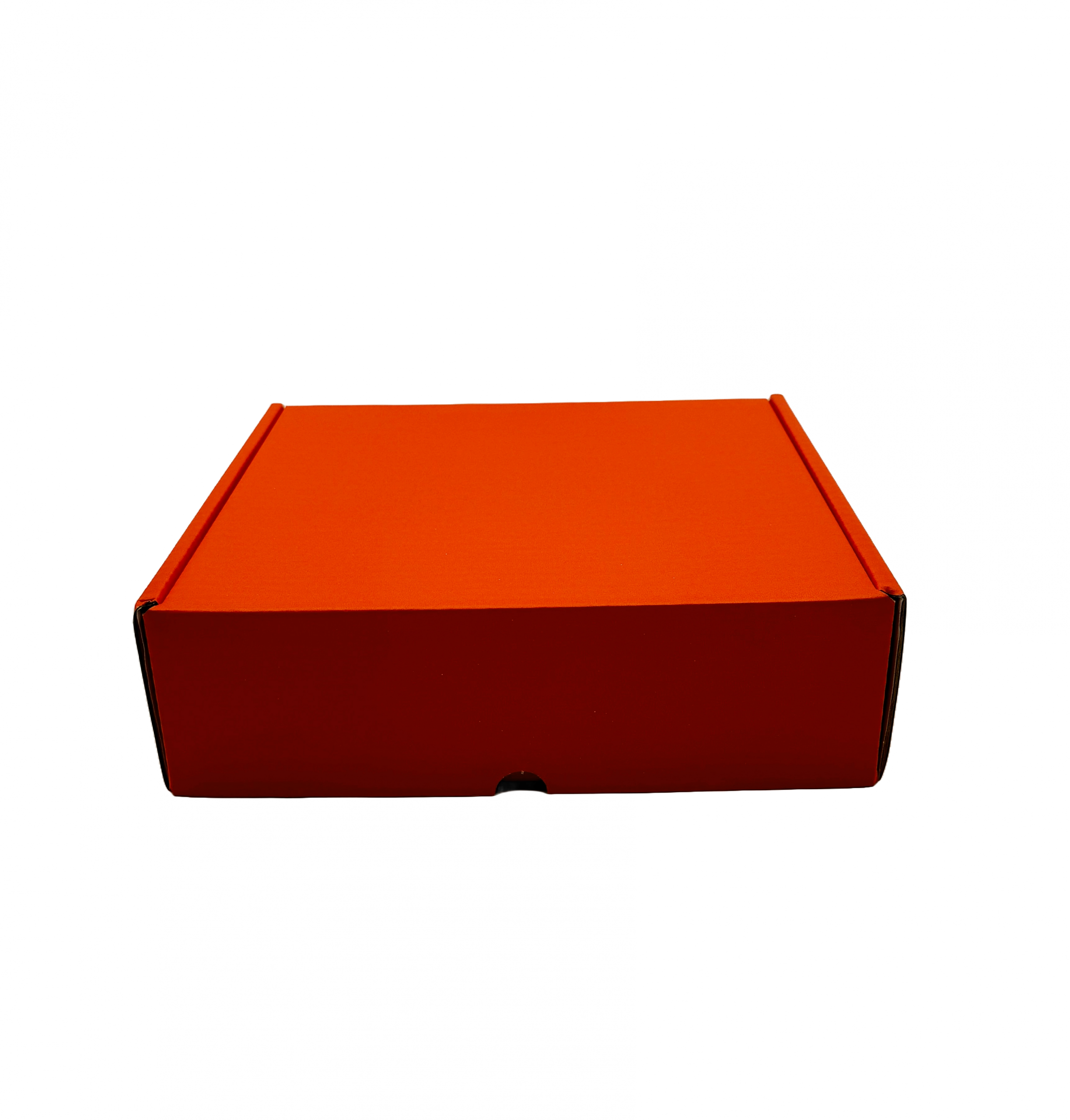 RED DIE CUT PARCEL B-Flute - 250 x 250 x 75mm (10''x10''x3'') - Image 3