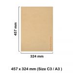 C3 Board Backed Envelopes 457x324mm (Do Not Bend Printed)